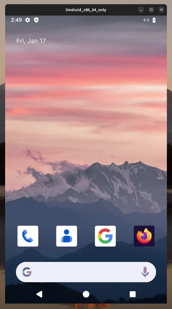 Remote Android via Limbar